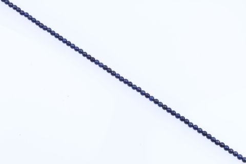 Strang Lapislazuli, blau, Kugel, 6mm, 39cm
