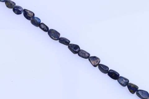 Strang Lapislazuli, blau, Brocken, 13x20mm, 40cm