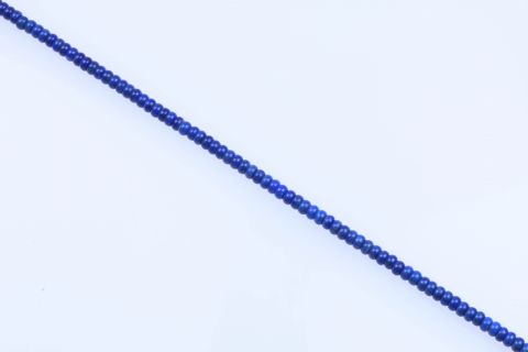 Strang Lapislazuli, blau, Scheibe, 5x8mm,40cm