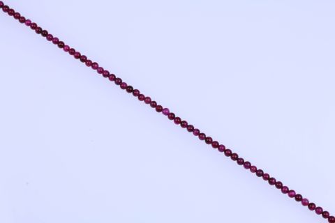 Strang Tigerauge, pink gef, Kugel, 6mm, 38,5cm