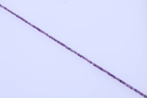 Strang Amethyst, lila, Rondell, 4mm, 38cm