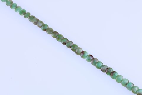 Strang Crysopras, grün, Disco-Scheibe, 12mm, 40cm