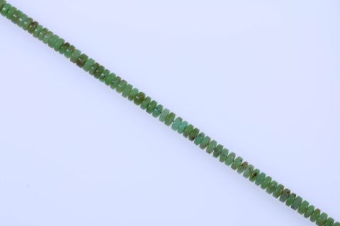 Strang Crysopras, grün, Rondell, 12mm, 42cm