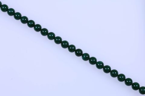 Strang Malachit rek., grün, Kugel, 16mm, 40cm