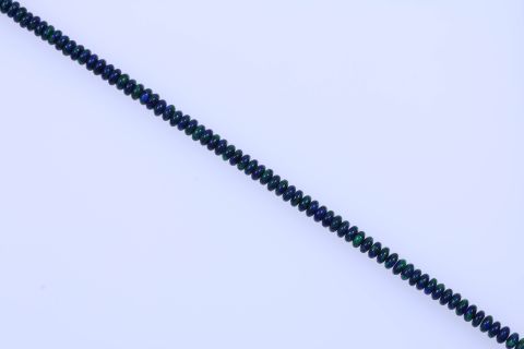 Strang Azurit Malachit, grün blau, Rondell, 5x19mm, 39cm