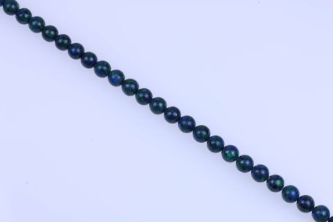 Strang Azurit Malachit, grün blau, Kugel, 14mm, 40cm