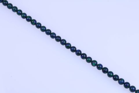 Strang Azurit Malachit, grün blau, Kugel, 12mm, 39cm