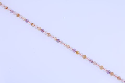 Strang Ametrine, lila, klar gelb, Kugel, 8mm, 40cm