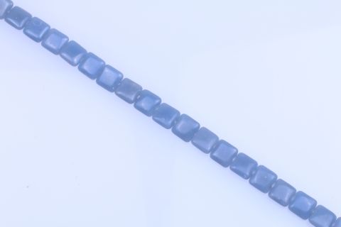 Strang Calzedon, blau, Viereck, 15x15mm, 38,5cm