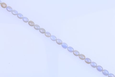 Strang Calzedon, blau, oval, 10x13mm, 41cm