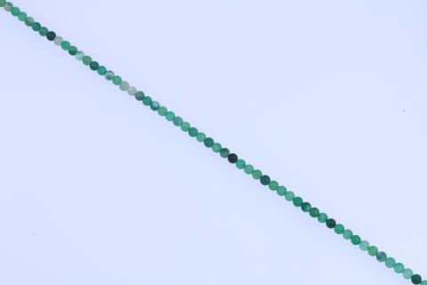 Strang Achat, grün, matt, Kugel, 6mm, 39cm