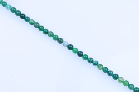 Strang Achat, grün, Kugel, 12mm, 39cm