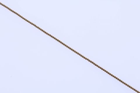 Strang Hematite, gold, Kugel, 3mm, 39cm