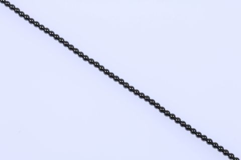 Strang Hematite, schwarz, Kugel, 6mm, 39cm