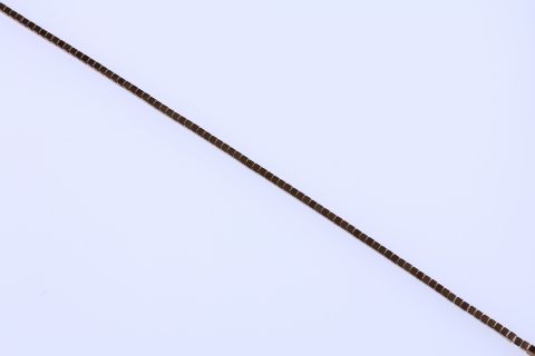Strang Hematite, braun bronze, Würfel, 4x4mm, 40cm