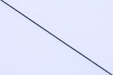 Strang Hematite, regenbogen bunt, Würfel, 2x2mm, 40cm