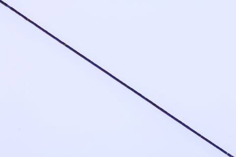 Strang Hematite, lila, Rechteck matt, 2x4mm, 40cm
