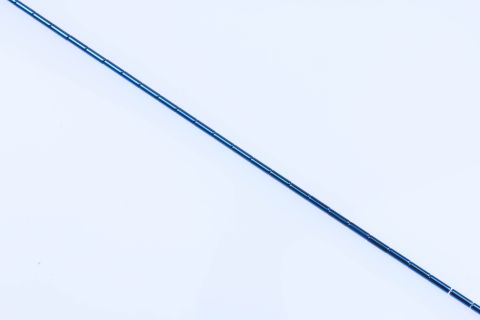 Strang Hematite, blau, Walze, 4x13mm, 41cm
