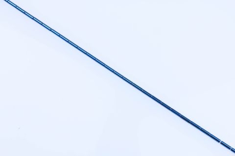 Strang Hematite, blau, Walze, 4x13mm, 41cm