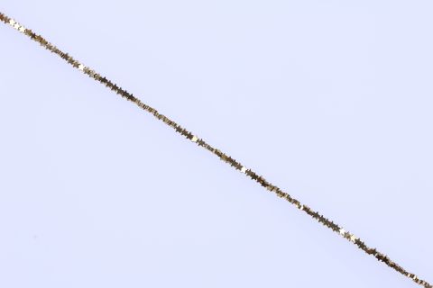 Strang Hematite, gold, Stern, 4mm, 40cm