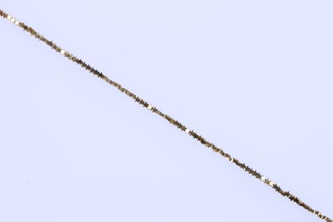 Strang Hematite, gold, Stern, 4mm, 40cm