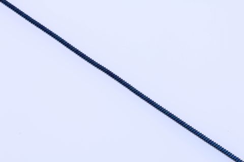 Strang Hematite, blau, Rondell viereckig facettiert, 4x4x2mm, 40cm