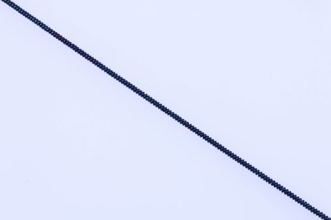 Strang Hematite, blau, Rondell, 2x4mm, 40cm