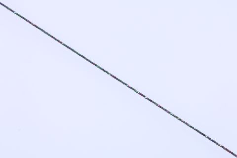 Strang Hematite, regenbogen bunt, Kugel facettiert, 2mm, 40cm
