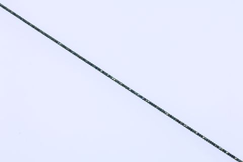 Strang Hematite, grün, Rondell facettiert, 2x3mm, 40cm