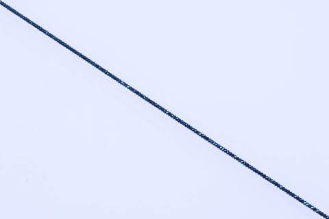 Strang Hematite, blau, Rondell facettiert, 2x3mm, 40cm