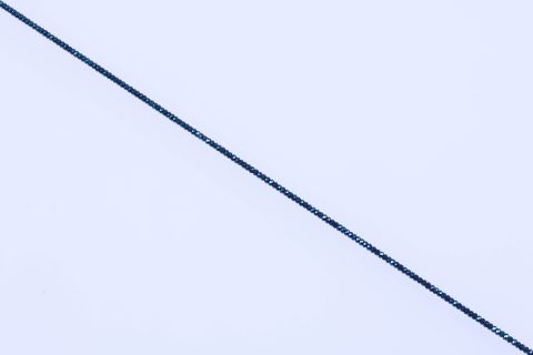 Strang Hematite, blau, Rondell facettiert, 2x3mm, 40cm