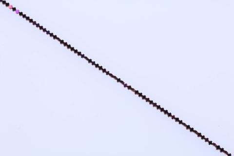 Strang Hematite, lila, Kreuz, 4mm, 40cm