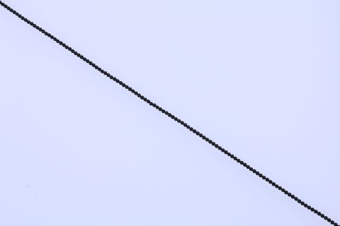 Strang Onyx, schwarz, Kugel matt, 3mm, 39cm