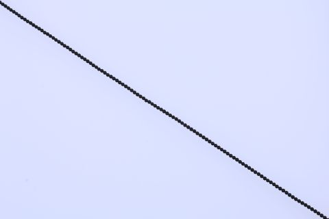 Strang Onyx, schwarz, Kugel matt, 3mm, 39cm