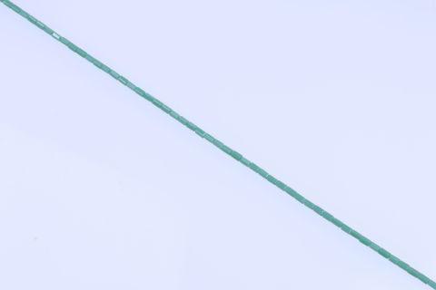 Strang  Glas, grün gras, Rechteck facettiert, 4x7mm, 54cm