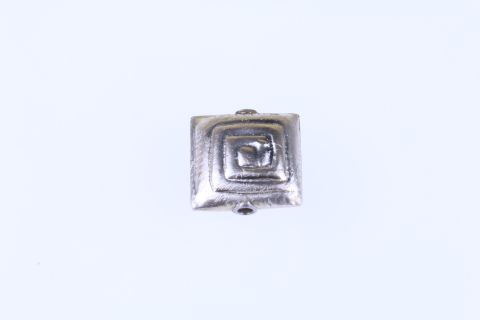 Bajonett Silber, Trapez, 13mm, 925 Silber m.Ornamenten