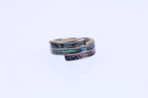 Ring Paua 3340, 57, Metall silberfarben