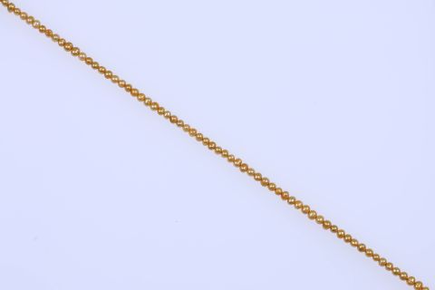 Strang Süsswasser, gold mais, eirig, 6x6mm, 38,5cm