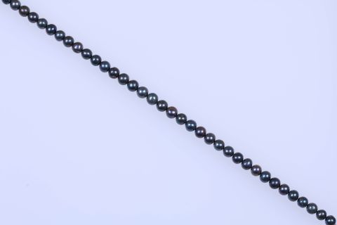 Strang Süsswasser, grün lila, eirig, 9x10mm, 39cm