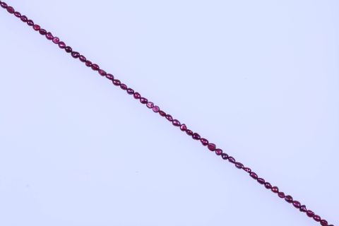 Strang Süsswasser, fuchsia, oval, 5x8mm, 40cm