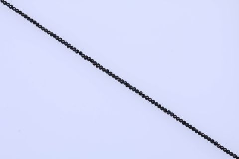 Strang Süsswasser, schwarz, eirig, 5x6mm, 37,5cm