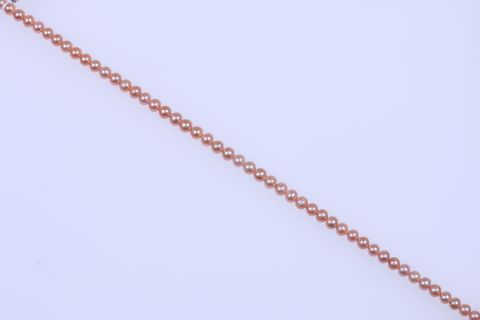 Strang Süsswasser, lachs, rund, 8x8mm, 40cm