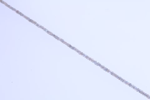 Strang Labradorit, grau, Rondell, 3mm, 41cm