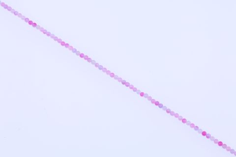 Strang Jade, pink flieder, Kugel, 4mm, 40cm
