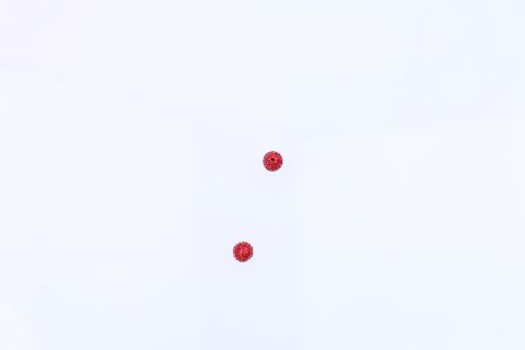Zwischenteil Straßball 10-11mm , 2 Stück, rot