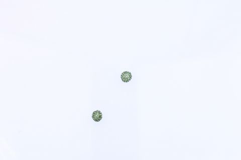Zwischenteil Straßball 11-12mm , 2 Stück, grün dunkle