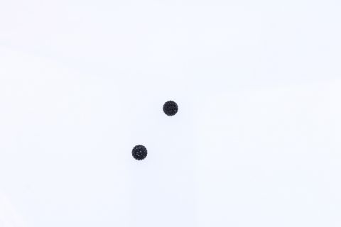 Zwischenteil Straßball 11-12mm , 2 Stück, schwarz