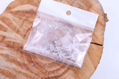 Zubehör Silber Silikon Ohrmutter 4x4 mm 100 Stück,